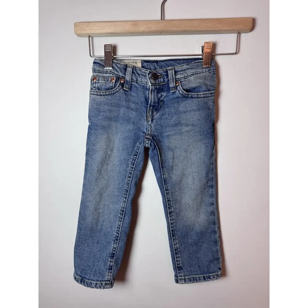 Polo Ralph Lauren Sullivan Slim Stretch Blue Jeans Sz 2T